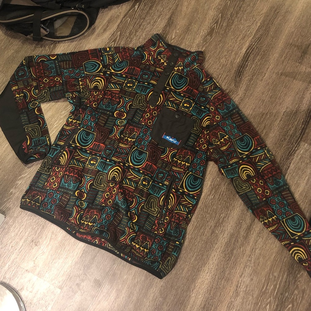 kavu teannaway fleece pullover/sweater